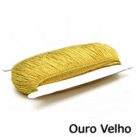 Franja 96mm - 10m Ouro velho