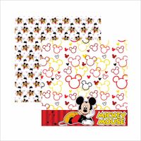 Folha para Scrapbook Mickey Mouse - Dupla Face  Paisagem