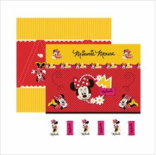 Folha para Scrapbook Dupla Face Disney - Minnie Mouse