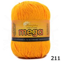 Barbante Mega 200g - Purafibra 211 - amarelo