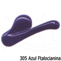 Tinta Acrílica Acrylic Colors 20ml 305 - azul ftalocianina