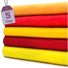 Kit Feltros (30X70) 5 Cores - Fogo