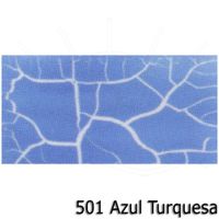 Kit Tinta Craquelex Color Acrilex 37 ml 501 - azul turquesa