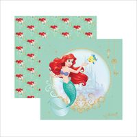 Folha para Scrapbook Dupla Face Disney - Ariel Guirlanda