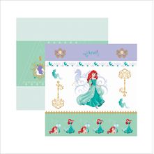 Folha para Scrapbook Dupla Face Disney - Ariel