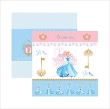 Folha para Scrapbook Dupla Face Disney - Cinderela