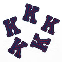 Kit Patches Termocolantes - Letras
 K