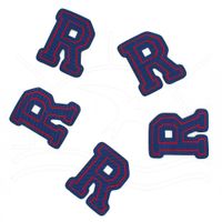 Kit Patches Termocolantes - Letras
 R