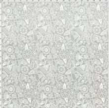 Tecido Estampado para Patchwork - Coleção Bali Floral Tom Tom Bege (0,50x1,40)