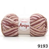 Fio Amiga Círculo Mesclado 100g 9193 pingado