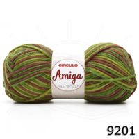 Fio Amiga Círculo Mesclado 100g 9201 - floresta