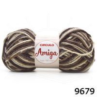 Fio Amiga Círculo Mesclado 100g 9679 - camuflado