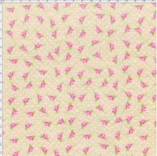 Feltro Mewi Floral Mini Provence - 3100 Creme (0,50X1,40)