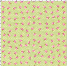 Feltro Mewi Floral Mini Provence - 3300 Verde (0,50X1,40)