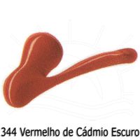 Tinta Acrílica Acrylic Colors 20ml 344 - vermelho de cádmio escuro