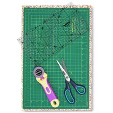 Kit Patchwork Premium: Base, Régua, Cortador e Tesoura - Westpress