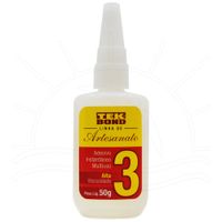 Adesivo Instantâneo TekBond Bico A - 50g Nº 3 - alta viscosidade