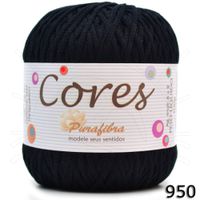 Linha Cores 100g 950 - preto