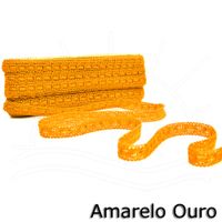 Passamanaria HAK 1770 12mm - 10 Metros
 Amarelo ouro