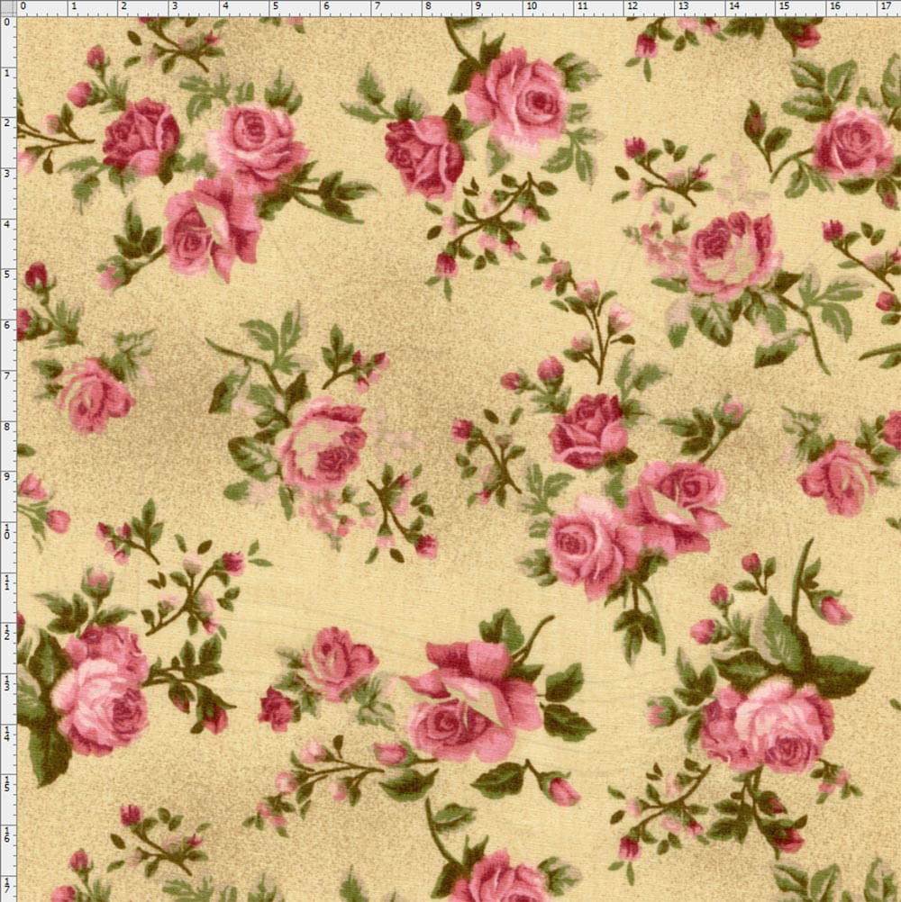Kit de Tecido Millyta La Vie En Rose (30x70) 6 Estampas - Bazar