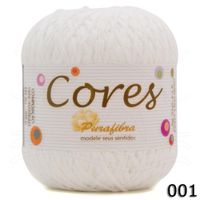 Linha Cores 100g 001 branco