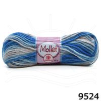 Lã Mollet Mesclado 40g 9524