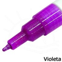 Caneta Posca Uni-Ball PC-3ML Glitter Violeta