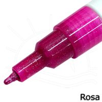 Caneta Posca Uni-Ball PC-3ML Glitter Rosa