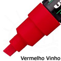 Caneta Posca Uni-Ball PC-8K Vermelho vinho