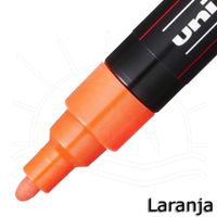 Caneta Posca Uni-Ball PC-5M Neon Laranja