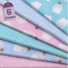 Kit de Tecido Noivas (30x70) 6 Estampas