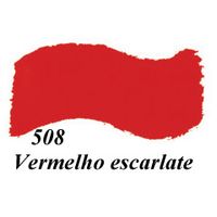 Tinta Acrílica Brilhante Acrilex 100ml 508 - vermelho escarlate