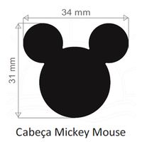 Furador Gigante Premium Toke e Crie - Mickey Mouse Cabeça mickey mouse