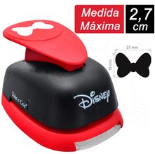 Furador Gigante Premium Toke e Crie - Laço Minnie Mouse