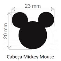 Furador Jumbo Premium Toke e Crie - Mickey Mouse Cabeça mickey mouse