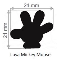 Furador Jumbo Premium Toke e Crie - Mickey Mouse Luva mickey mouse