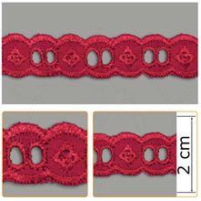 Passa Fita PP056 014 Vermelho - 2,0 CM