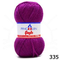 Lã Flash Pingouin 100g - 2 0335 - neon