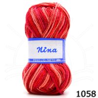 Lã Nina Mesclada Pingouin 40g 1058 irã