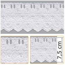 Passa Fita PP022 001 Branco - 7,5 cm