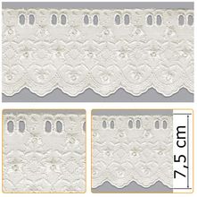 Passa Fita PP022 002 Cru - 7,5 cm