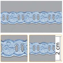Passa Fita PP016 010 Azul Celeste - 2,0 cm