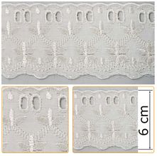 Passa Fita PP033 002 Cru - 6,0 cm