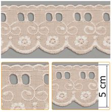 Passa Fita PP057 037 Bege - 5,0 cm