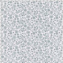 Tecido Estampado para Patchwork - Coleção Folk Raminhos Cinza (0,50x1,40)
