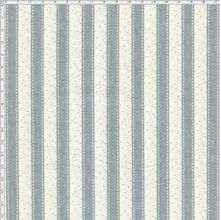 Tecido Estampado para Patchwork - Coleção Folk Listrado Cinza no Creme (0,50x1,40)