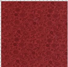 Tecido Estampado para Patchwork - Coleção Lancaster Básico Vinho (0,50x1,40)