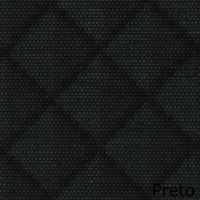Matelassê Ultrasônico Marilda Liso - 50 x 70cm 304 - preto