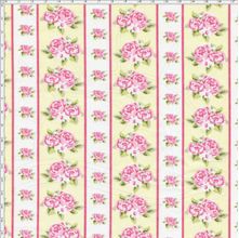 Tecido Estampado para Patchwork - Shabby Chic Listrado Shabby Manteiga (0,50x1,40)
