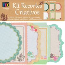 Kit Recortes Criativos Toke e Crie - Hora do Chá